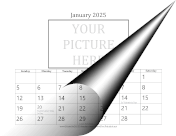 2025 3x5-inch  Picture Calendar