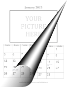 2025 4x6-inch Picture Calendar